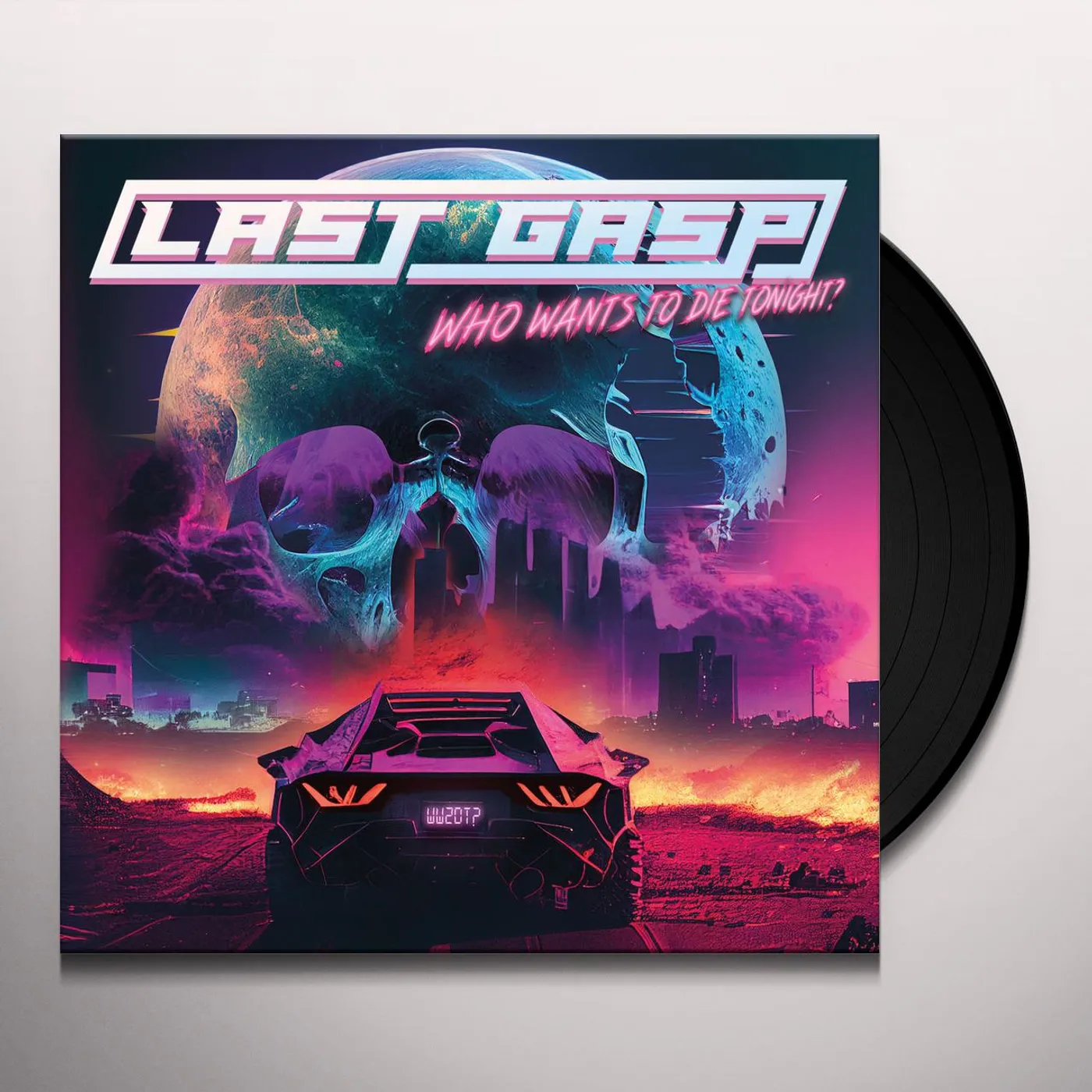 Last Gasp WHO WANTS TO DIE TONIGHT? Vinyl Record