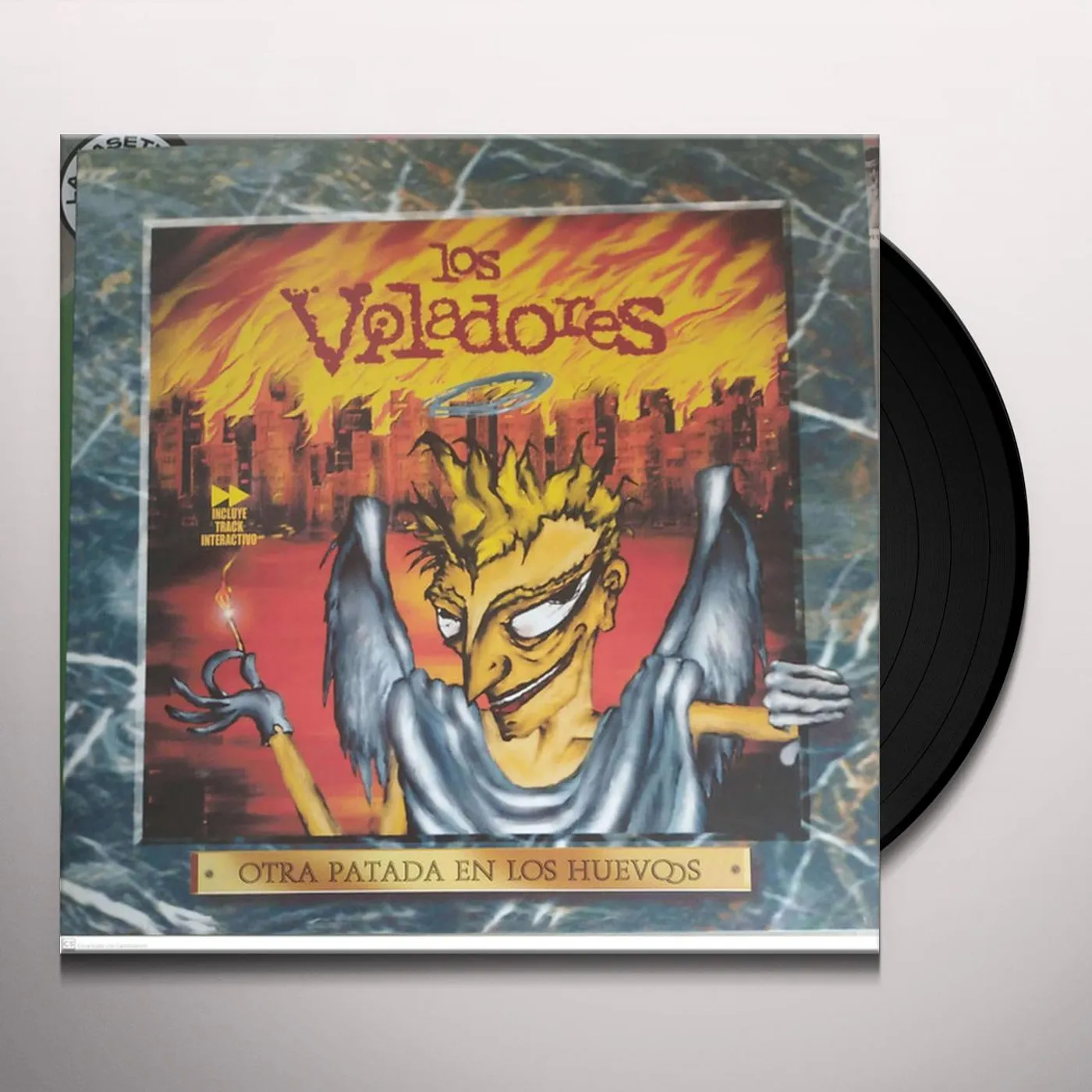 Los Violadores Otra Patada en los Huevos Vinyl Record