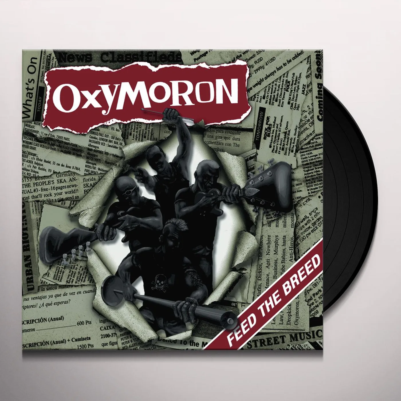 Oxymoron Feed the Breed Vinyl Record