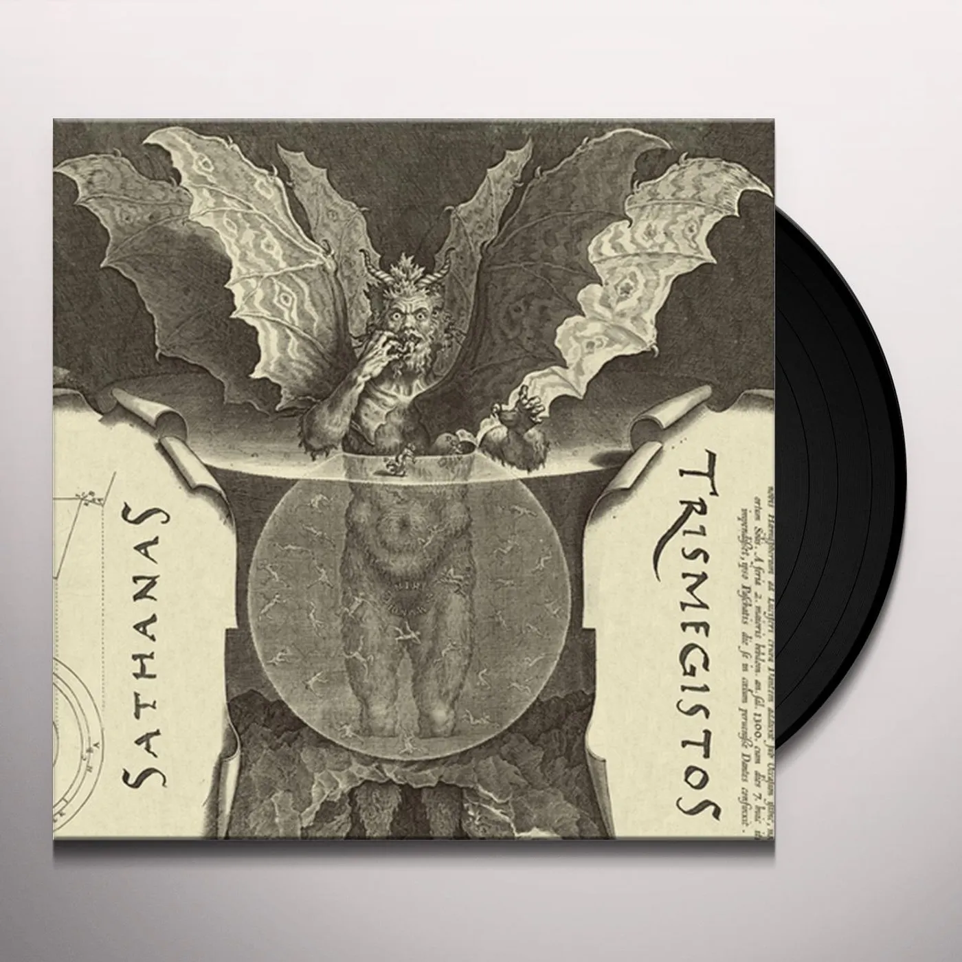 Head Of The Demon SATHANAS TRISMEGISTOS Vinyl Record