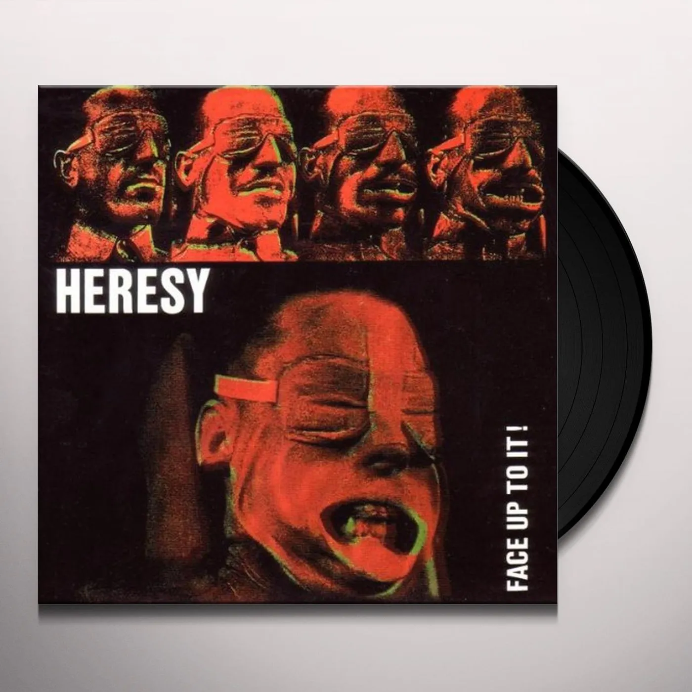 Heresy FACE UP TO IT Vinyl Record