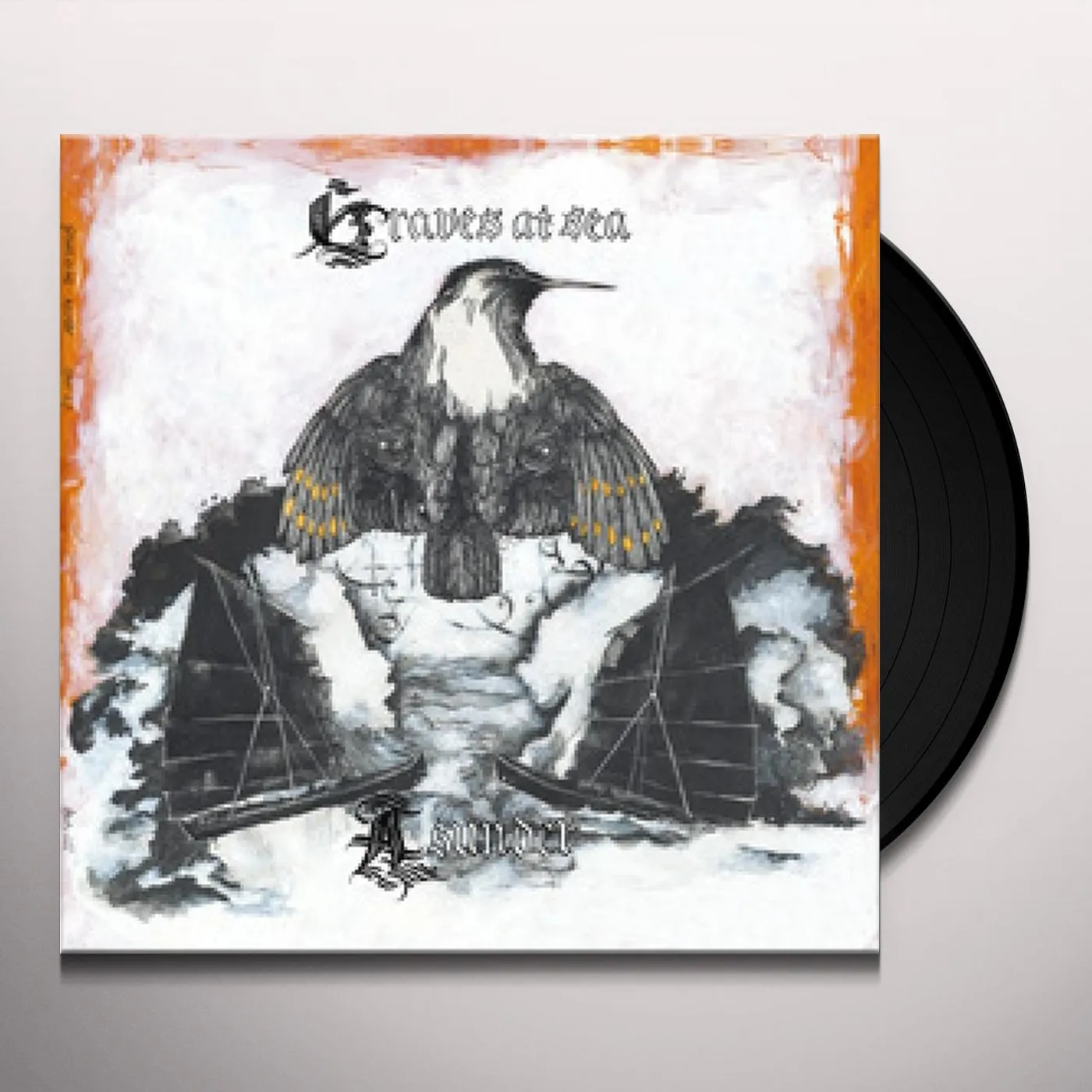 Asunder / Graves At Sea SPLIT Vinyl Record