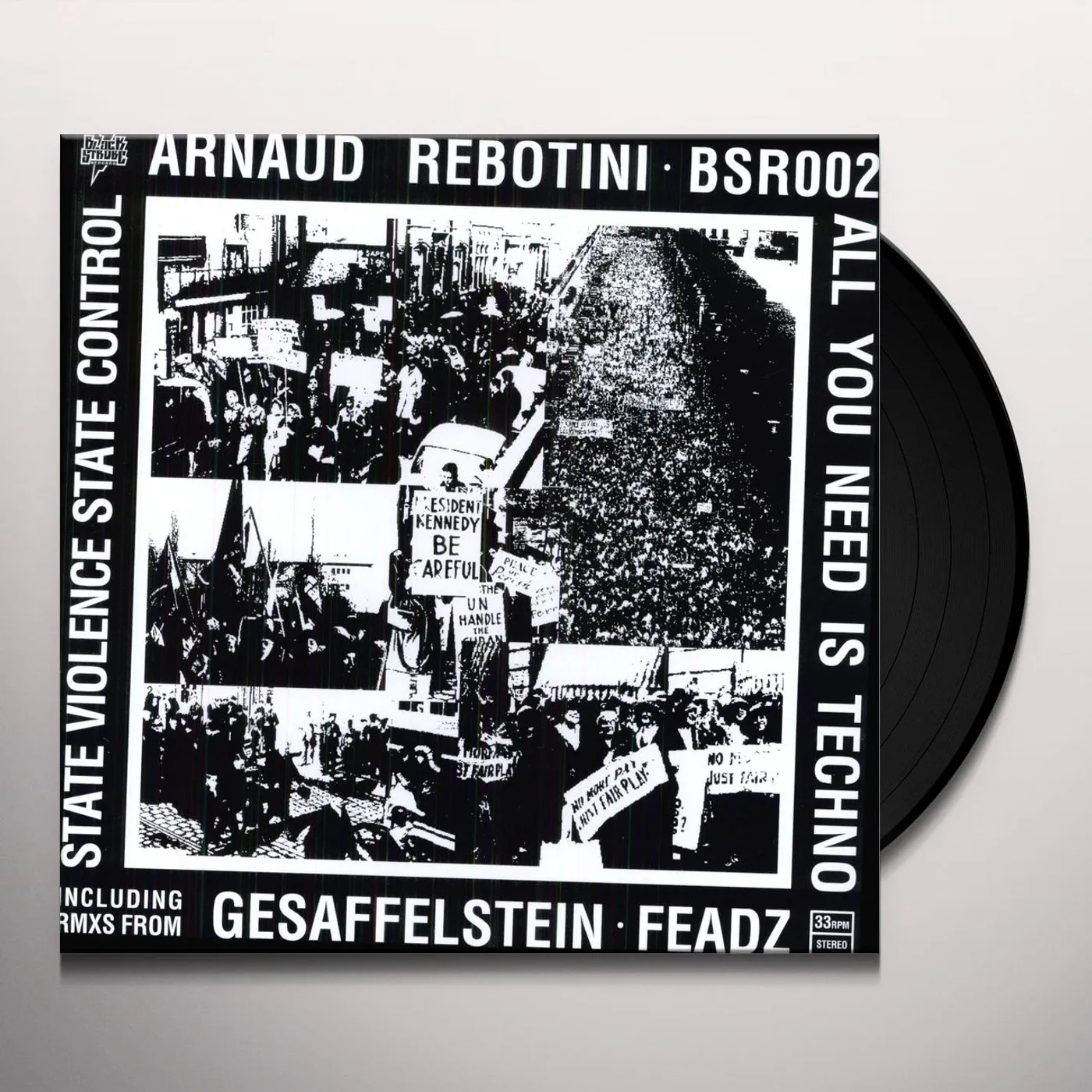 Arnaud Rebotini ALL YOU NEED IS TECH Vinyl Record