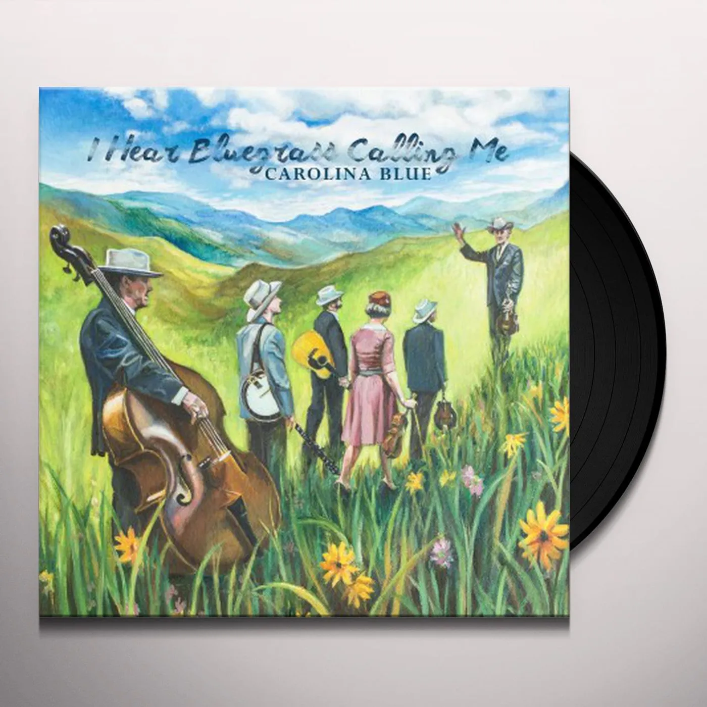 Carolina Blue I Hear Bluegrass Calling Me Vinyl Record