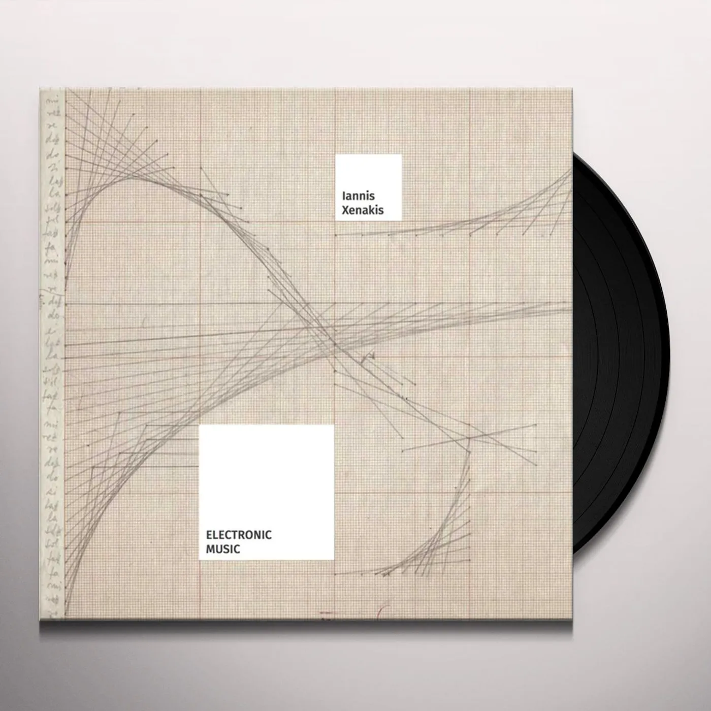 Iannis Xenakis ELECTRONIC MUSIC Vinyl Record