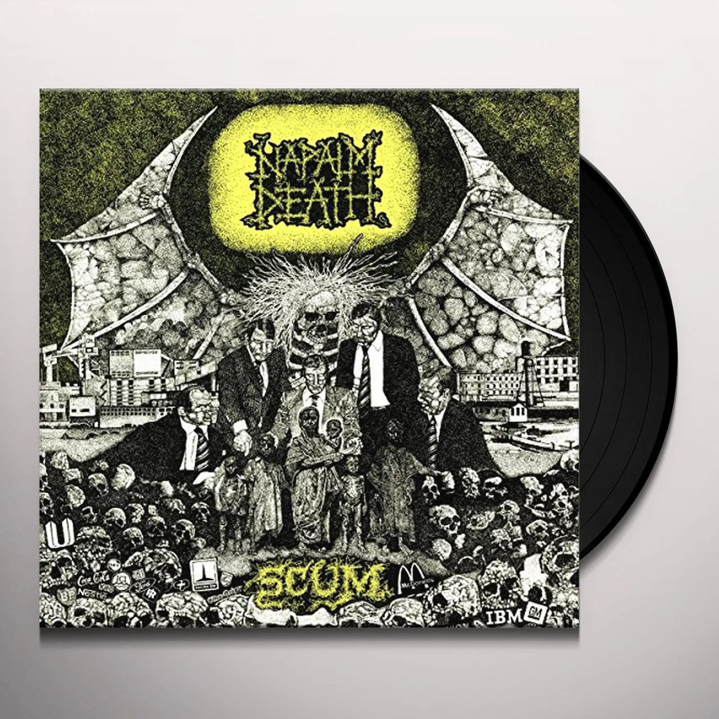Napalm Death Scum Vinyl Record