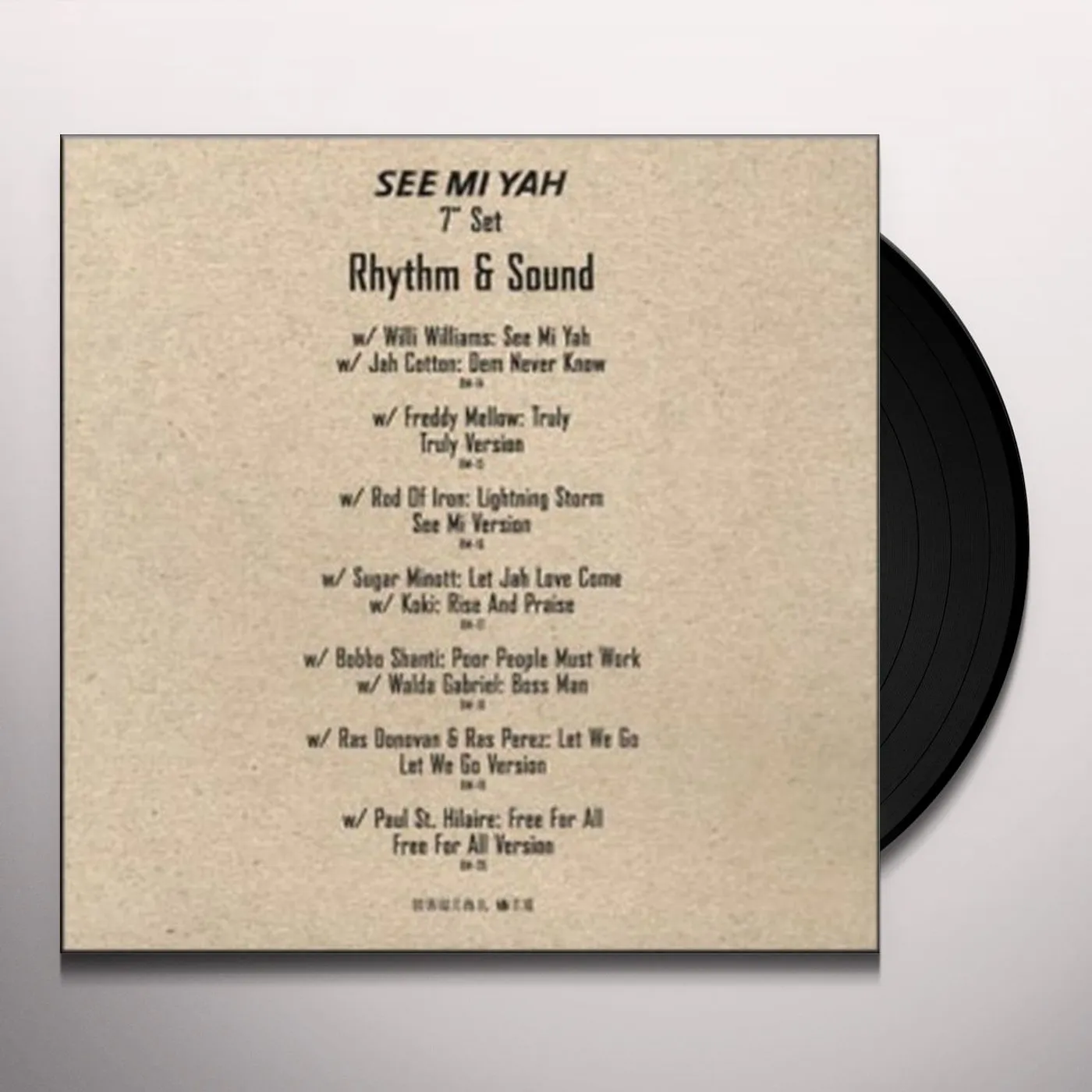 Rhythm & Sound SEE MI YA (BOX) Vinyl Record