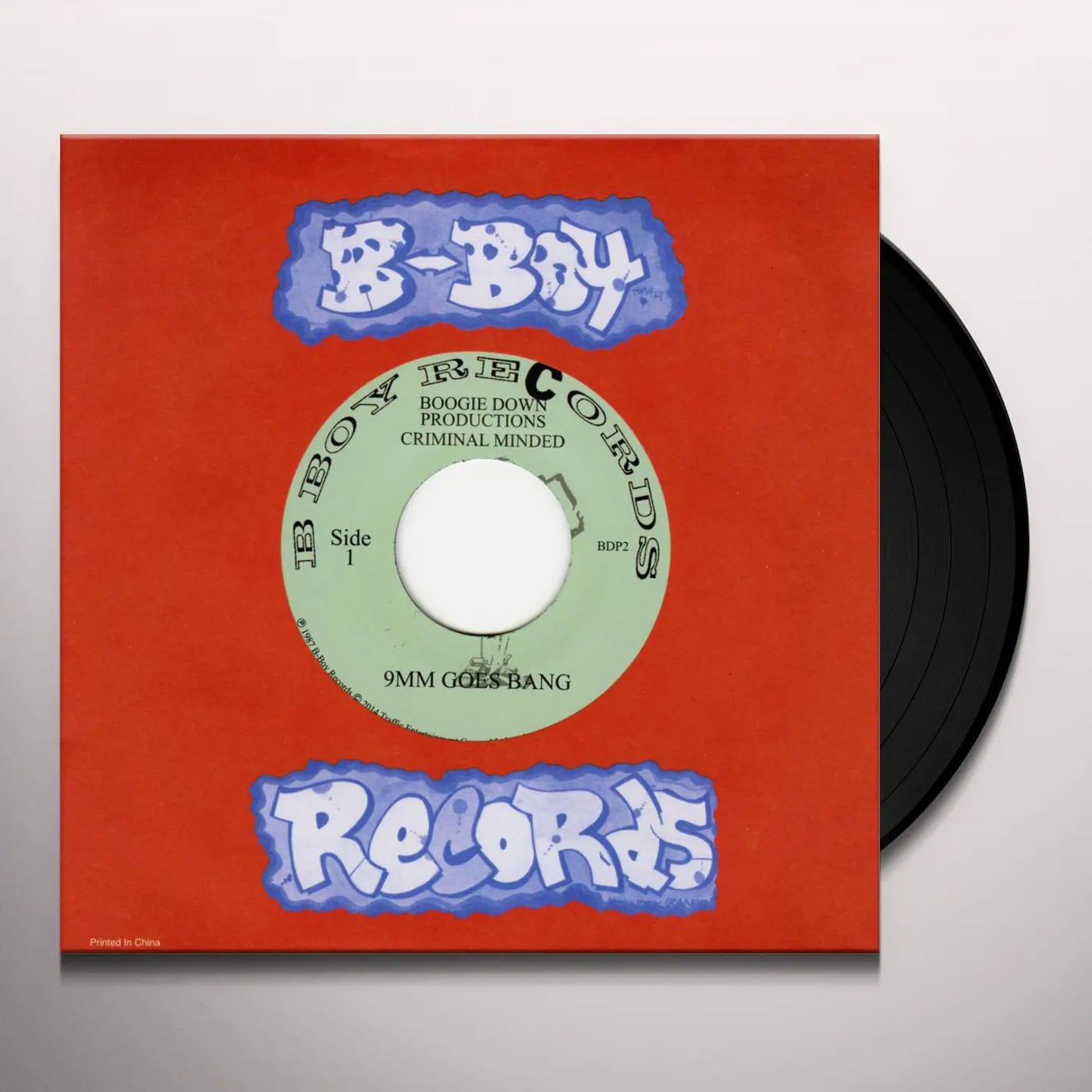 Boogie Down Productions 9mm Goes Bang / Word From Our Sponsor Vinyl Record