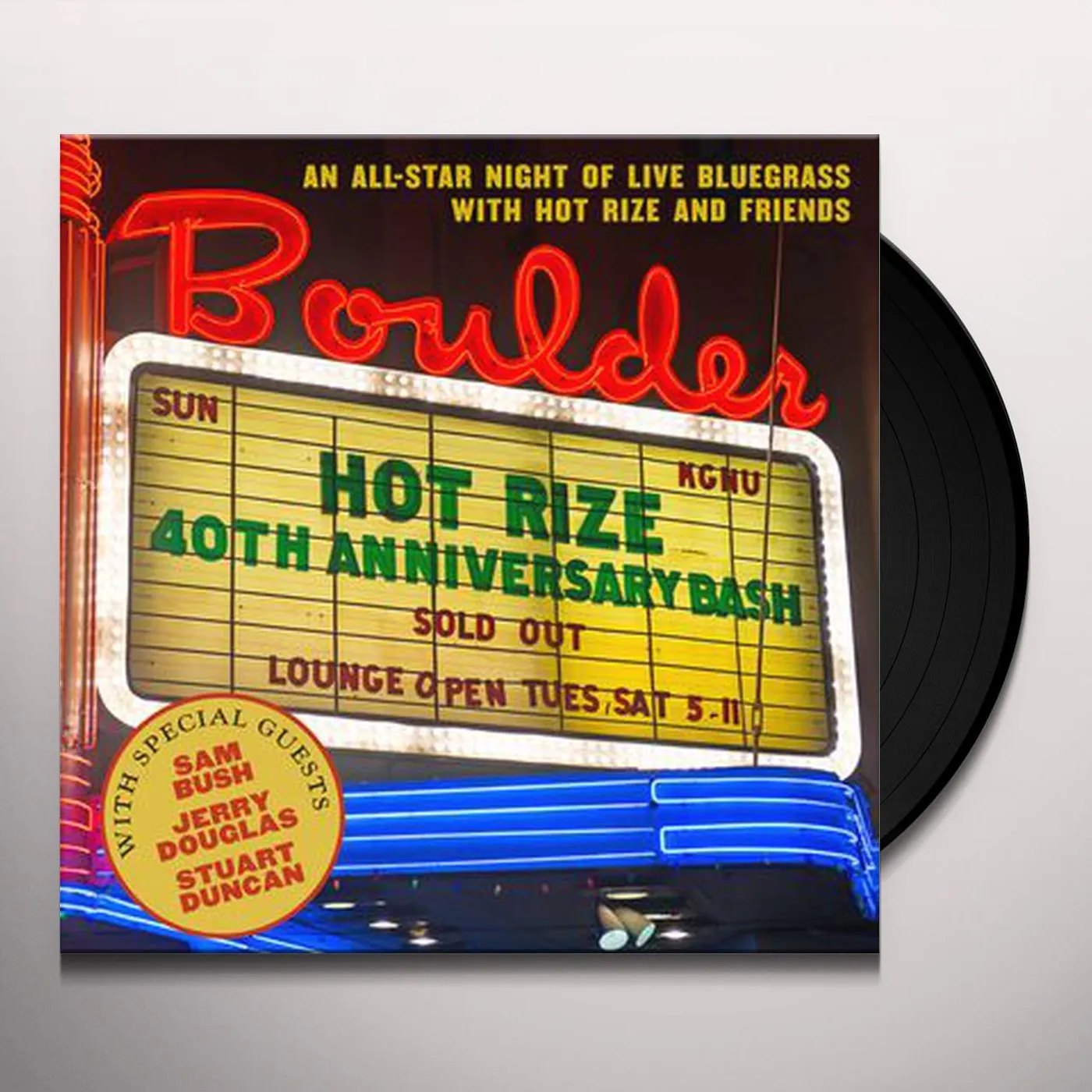 Hot Rize's 40th Anniversary Bash Vinyl Record