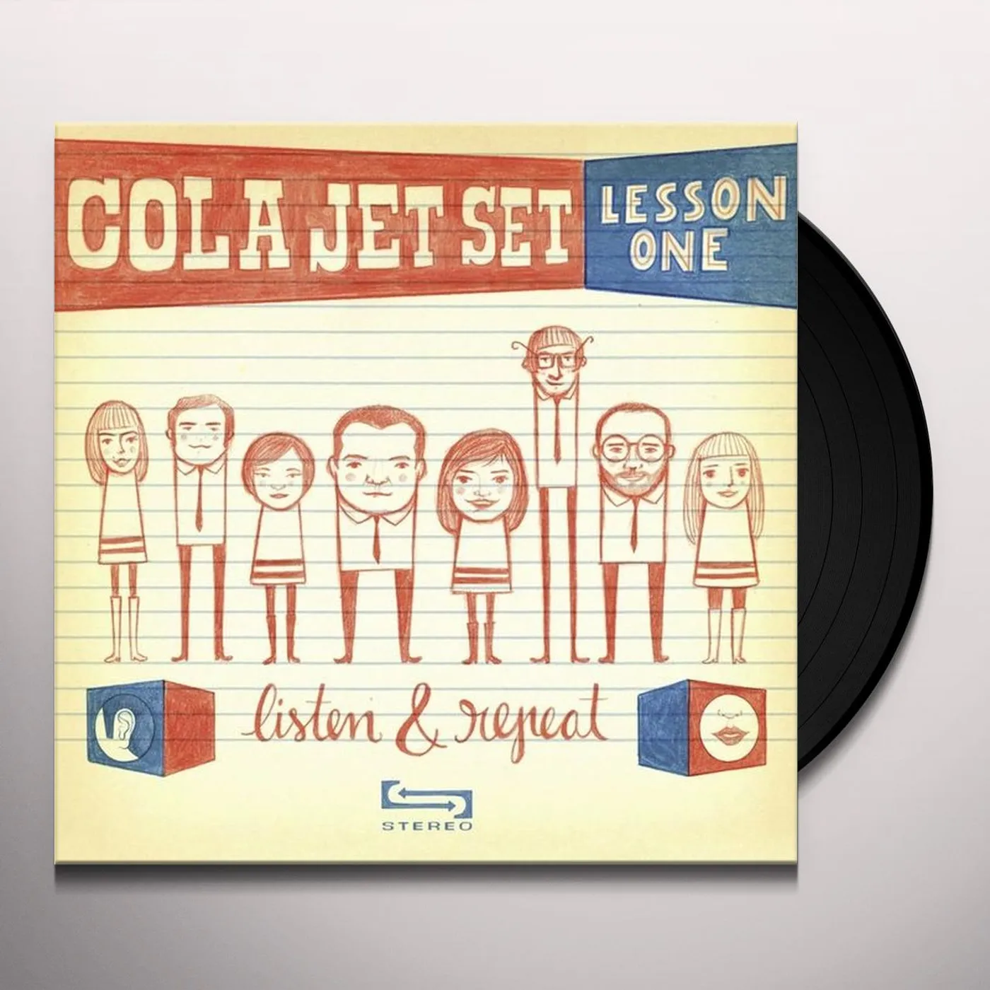 Cola Jet Set LISTEN & REPEAT Vinyl Record