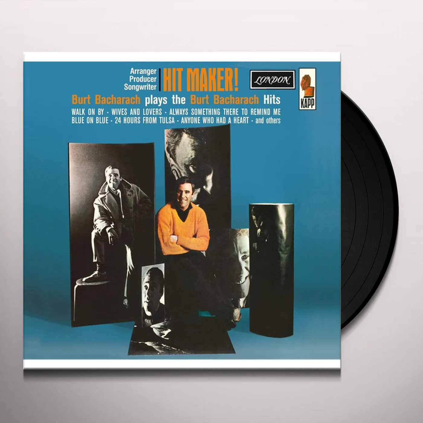 Burt Bacharach HIT MAKER! (FEATURING JIMMY PAGE & JOHN PAUL JONES!) Vinyl Record