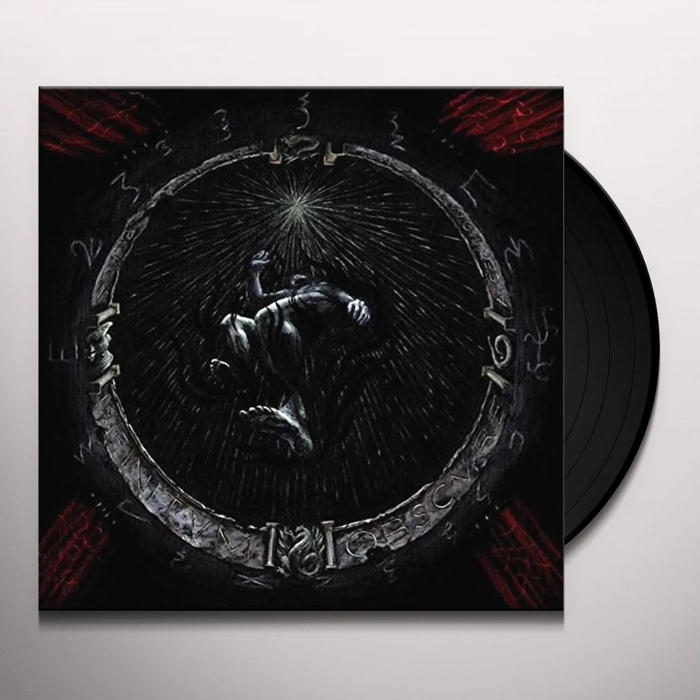 Infinitum Obscure Ascension Through the Luminous Black Vinyl Record
