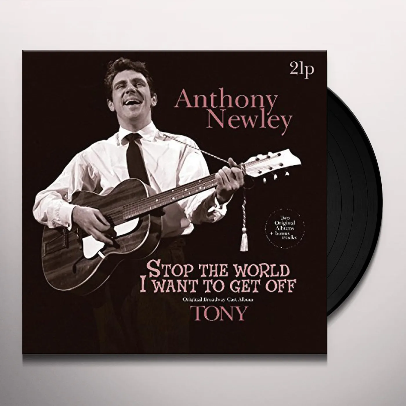 Anthony Newley STOP THE WORLD / TONY + BONUS TRACKS Vinyl Record