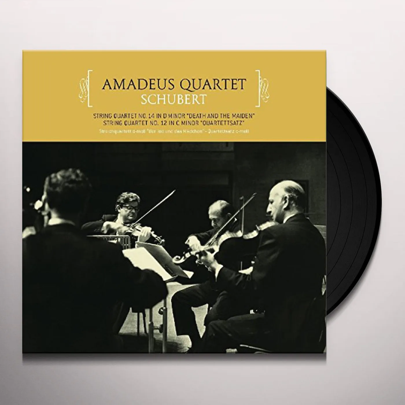 Amadeus Quartet STRING QUARTET NO.14 IN D MIN/NO. 12 IN C MINOR (180G) Vinyl Record
