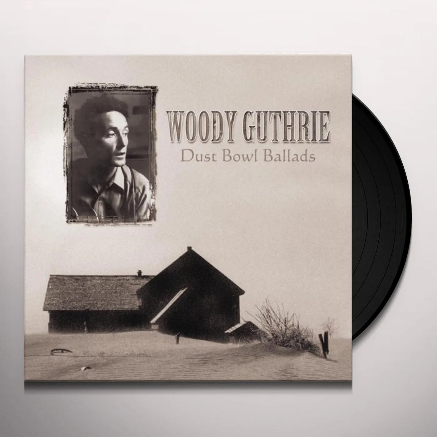 Woody Guthrie Dust Bowl Ballads Vinyl Record