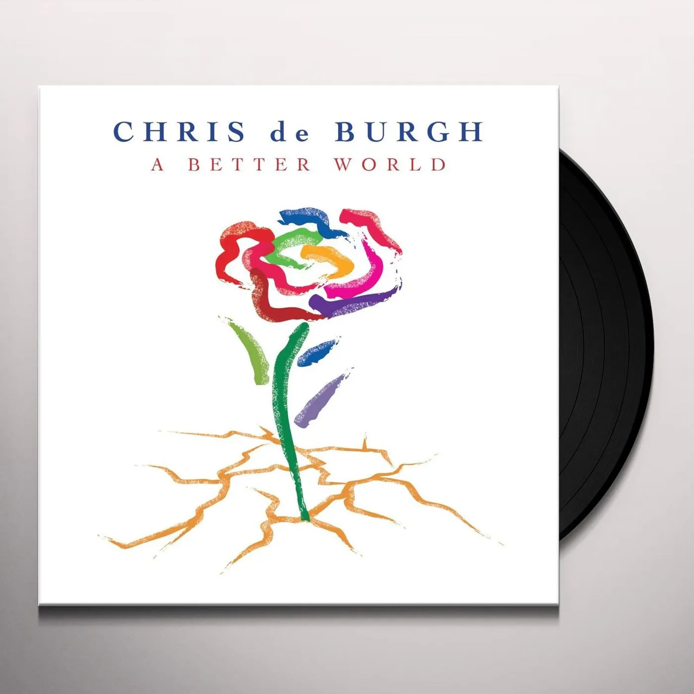 Chris de Burgh BETTER WORLD Vinyl Record