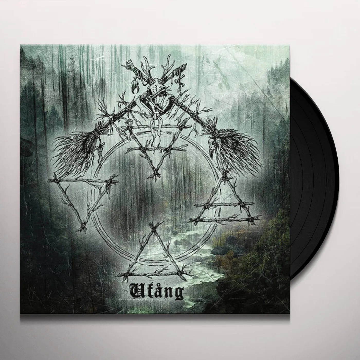 Perchta UFANG (TRANSPARENT-BLACK MARBLE VINYL) Vinyl Record