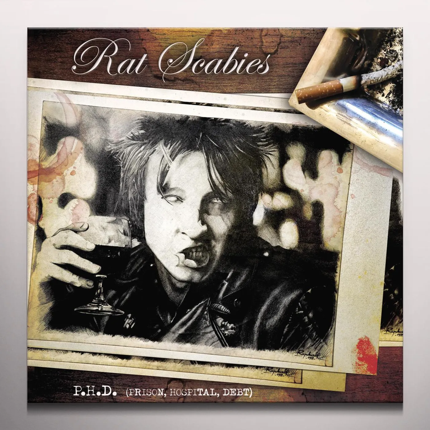 Rat Scabies P.H.D. (Prison Hospital Debt) Vinyl Record