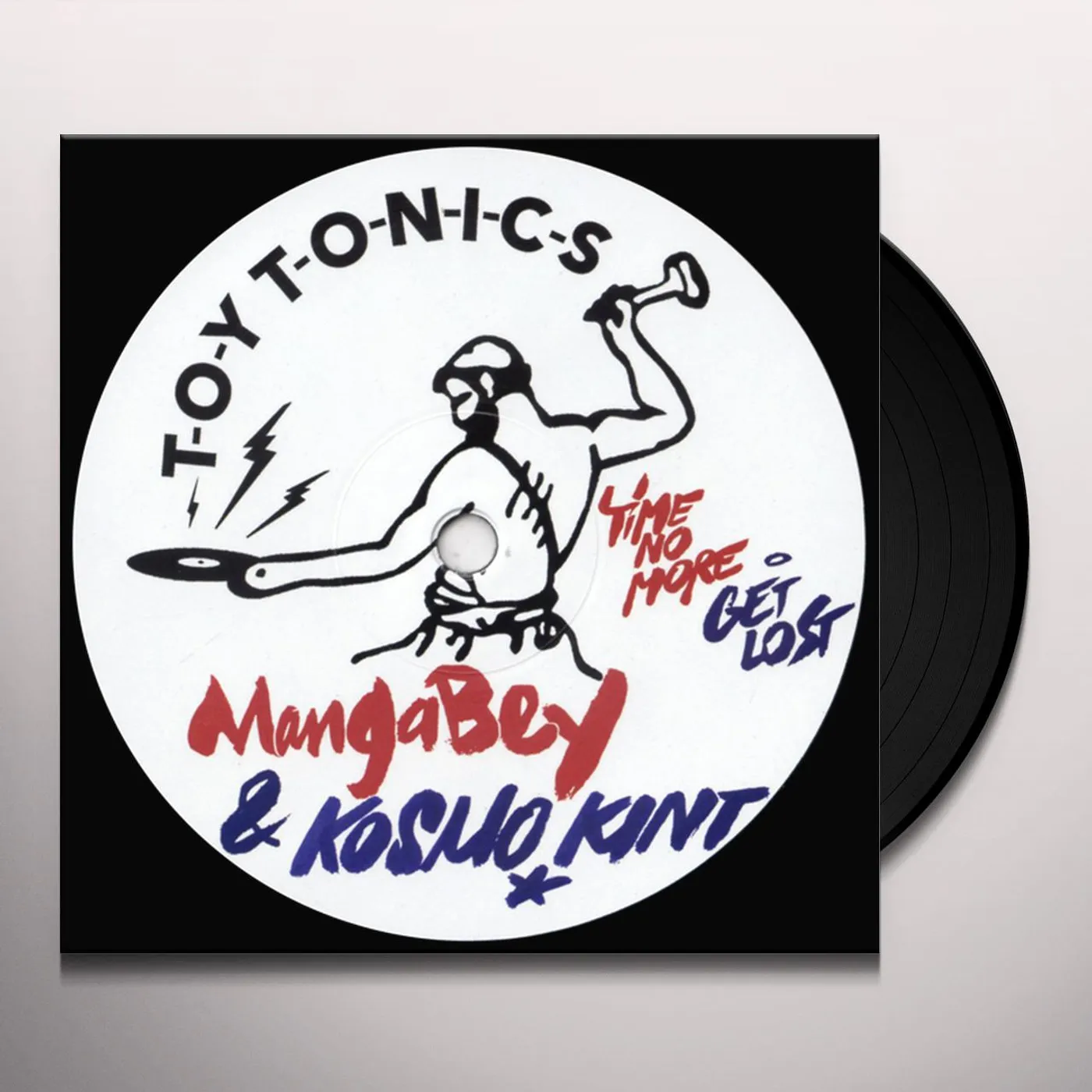 Mangabey & Kosmo Kint TIME NO MORE / GET LOST Vinyl Record