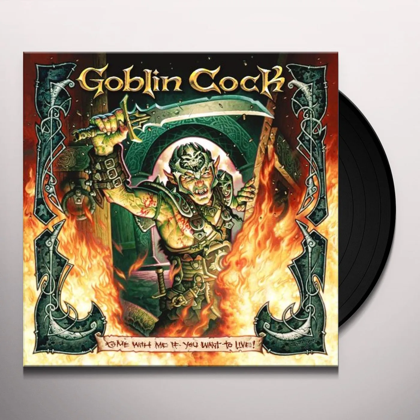 Goblin Cock Come With Me If You Want To Live Vinyl Record