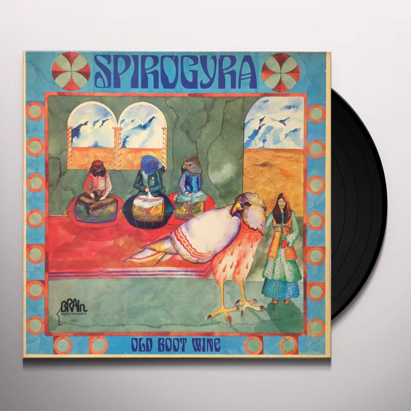 Spirogyra Old Boot Wine Vinyl Record