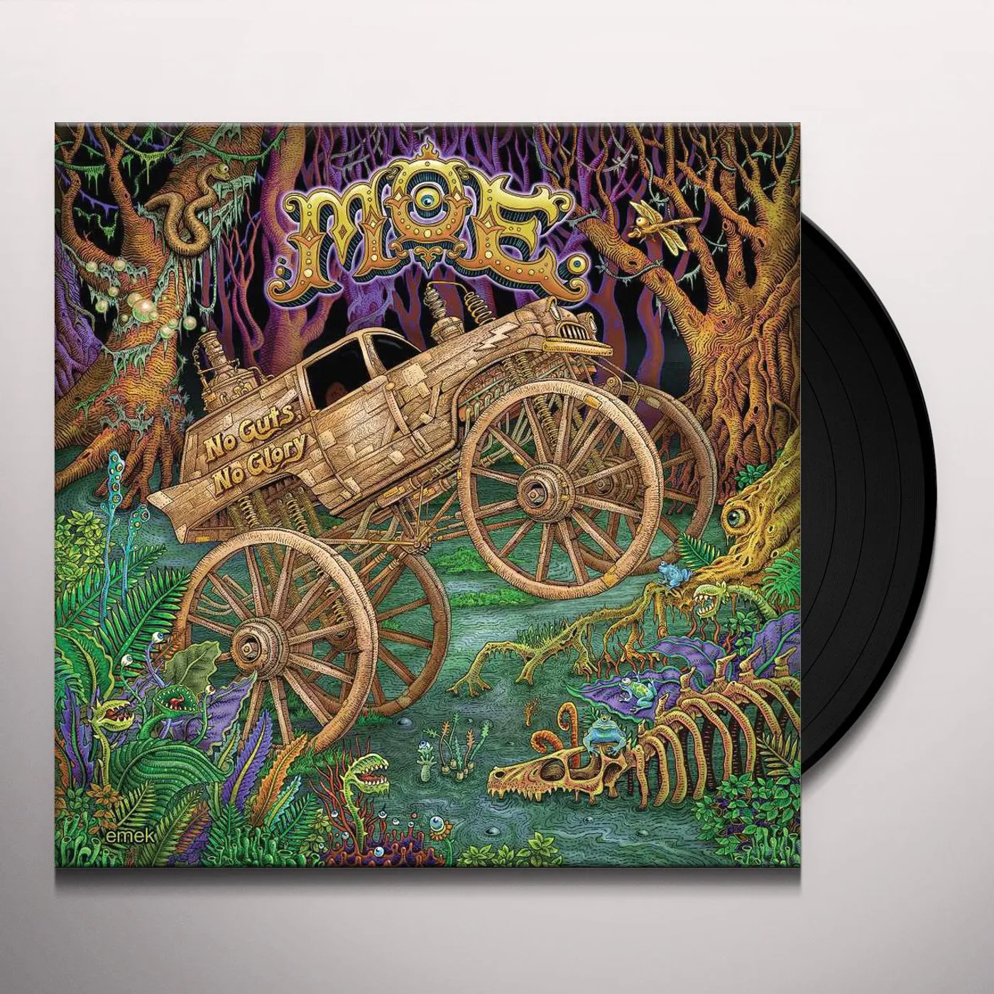 moe. NO GUTS NO GLORY Vinyl Record