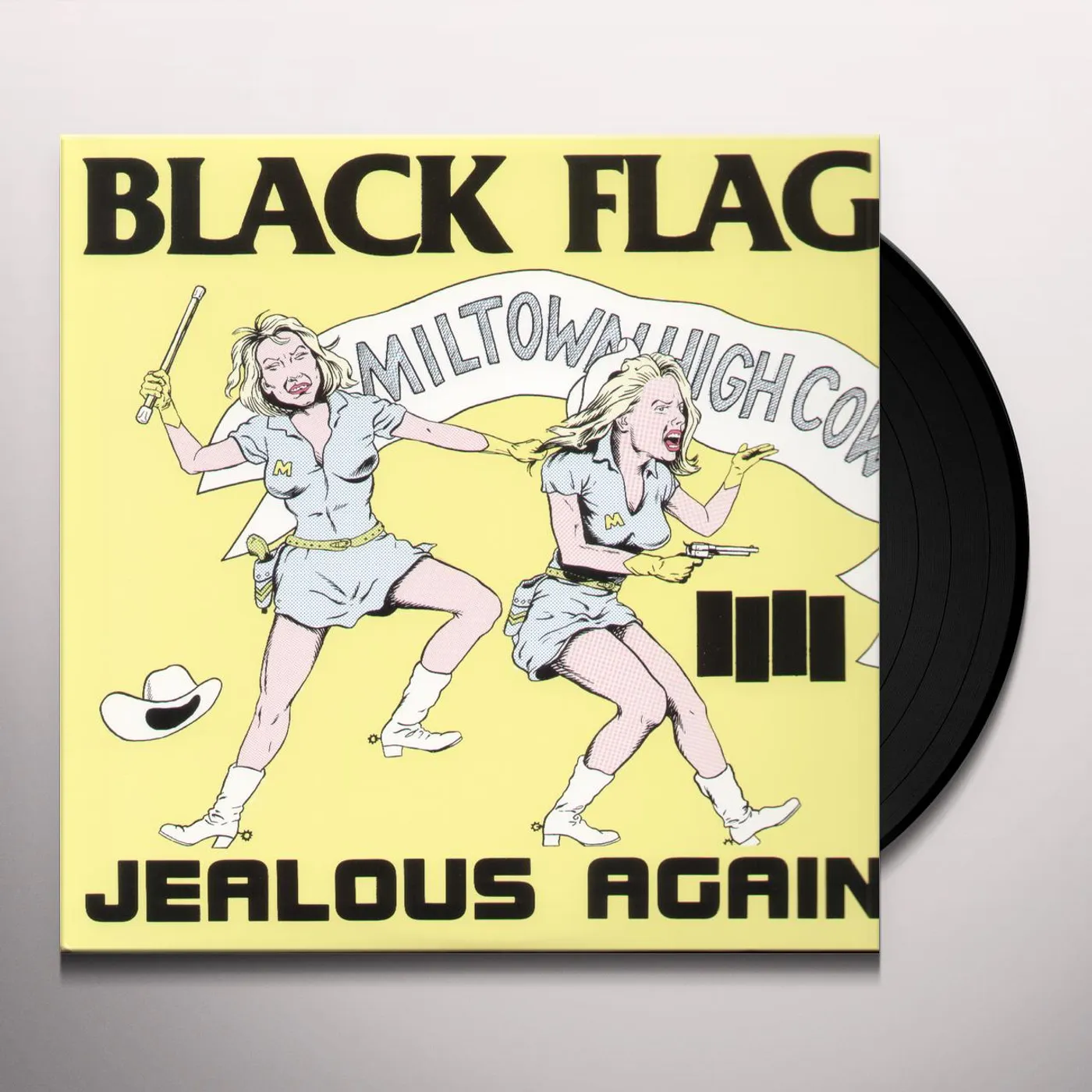 Black Flag Jealous Again Vinyl Record