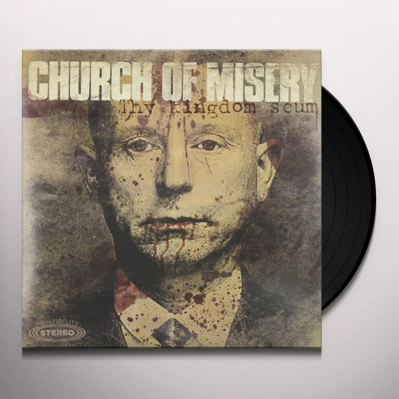 Church Of Misery Thy Kingdom Scum Vinyl Record