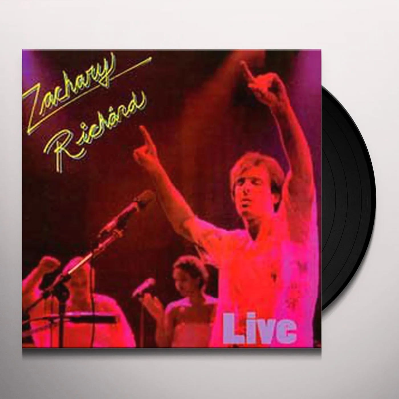 Zachary Richard LIVE IN MONTREAL Vinyl Record