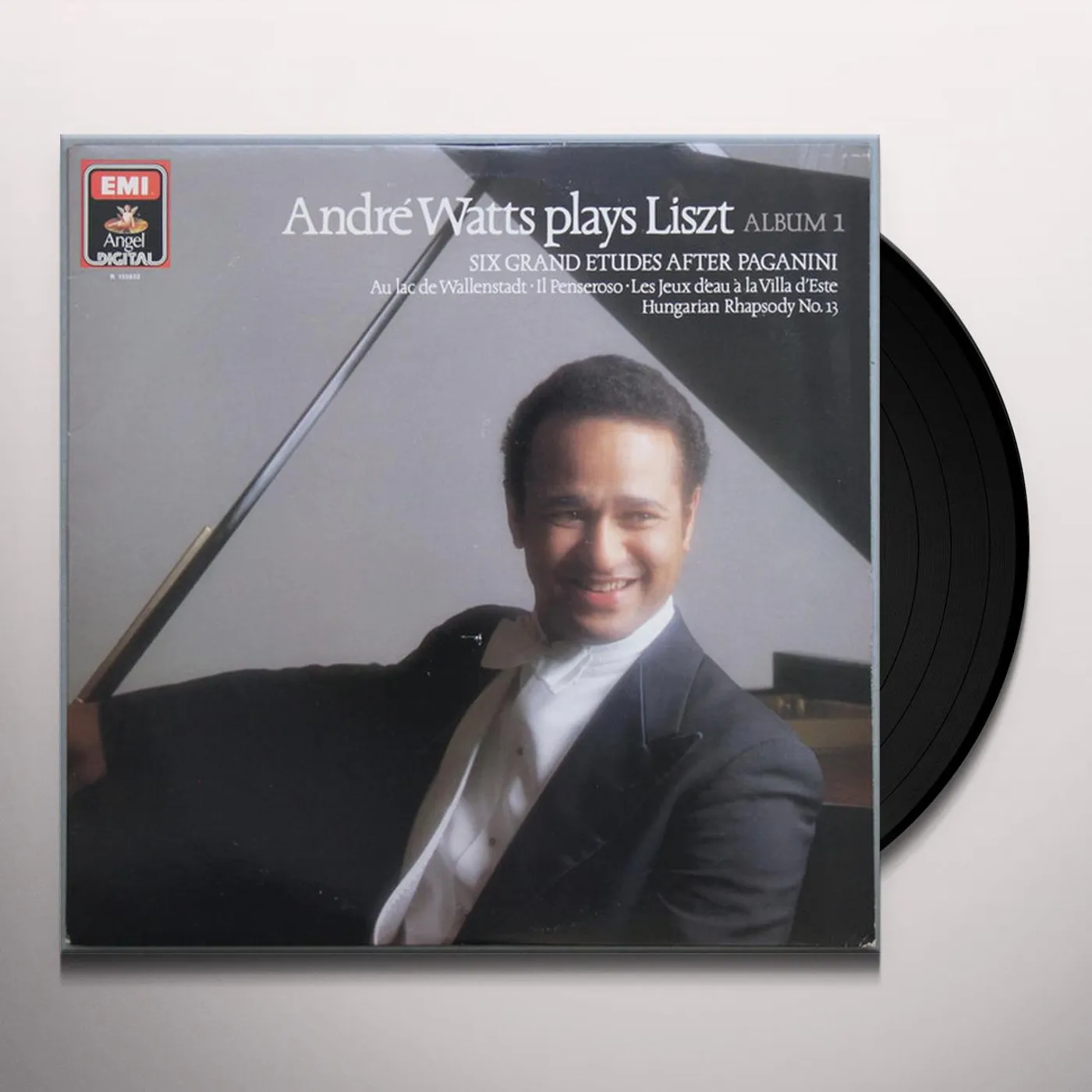 André Watts PLAYS LISZT - 6 GRAND ETUDES AFTER PAGANINI Vinyl Record