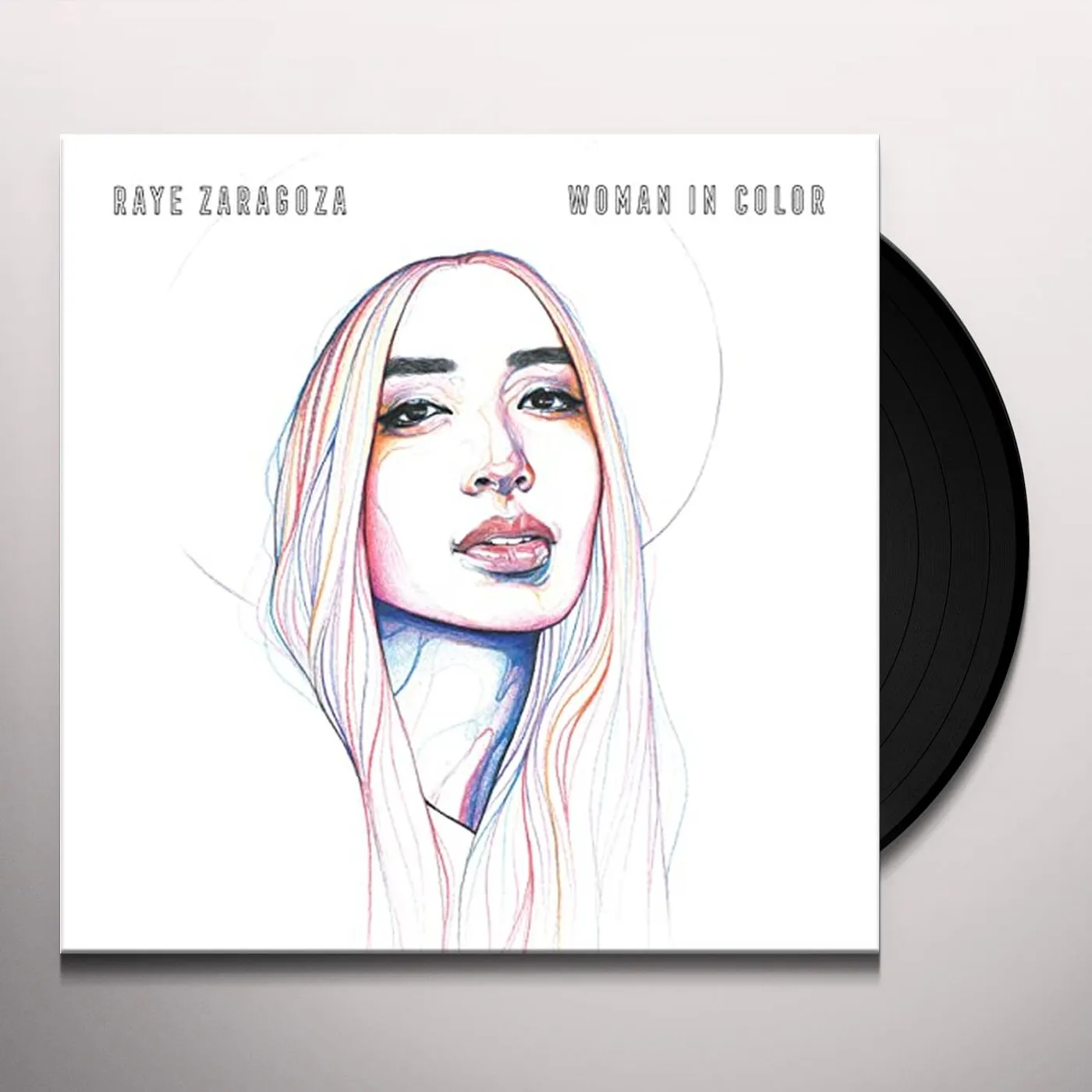 Raye Zaragoza Woman In Color Vinyl Record
