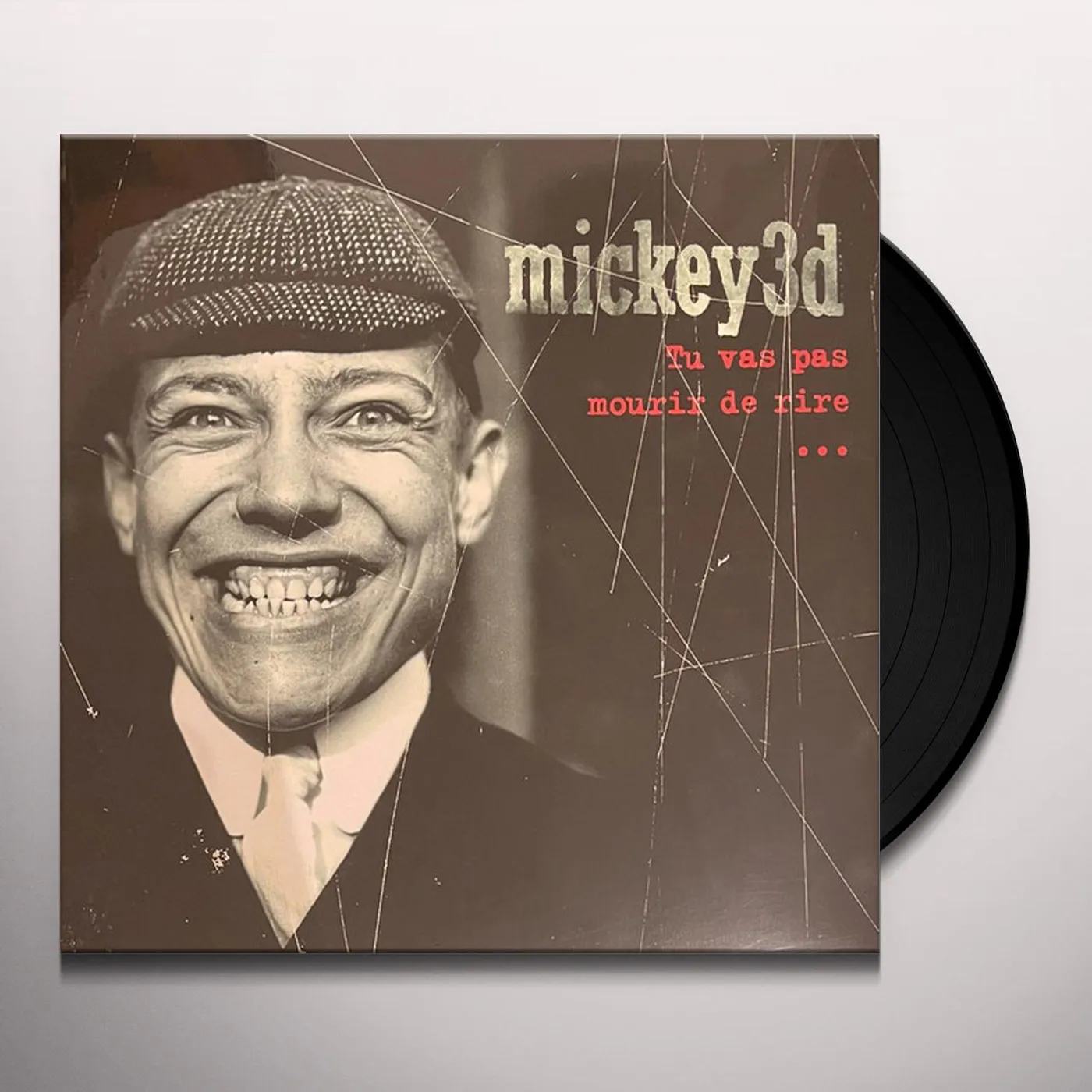 Mickey 3d TU VAS PAS MOURIR DE RIRE Vinyl Record