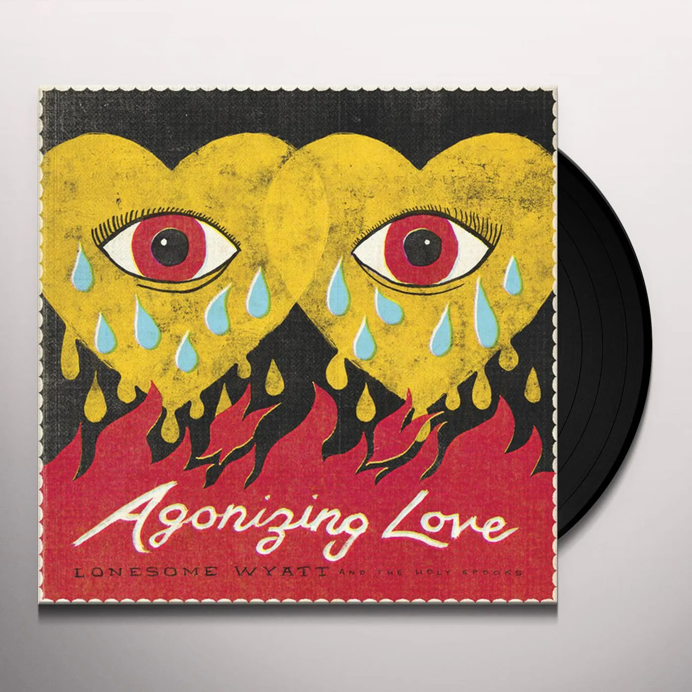 Lonesome Wyatt and the Holy Spooks Agonizing Love Vinyl Record