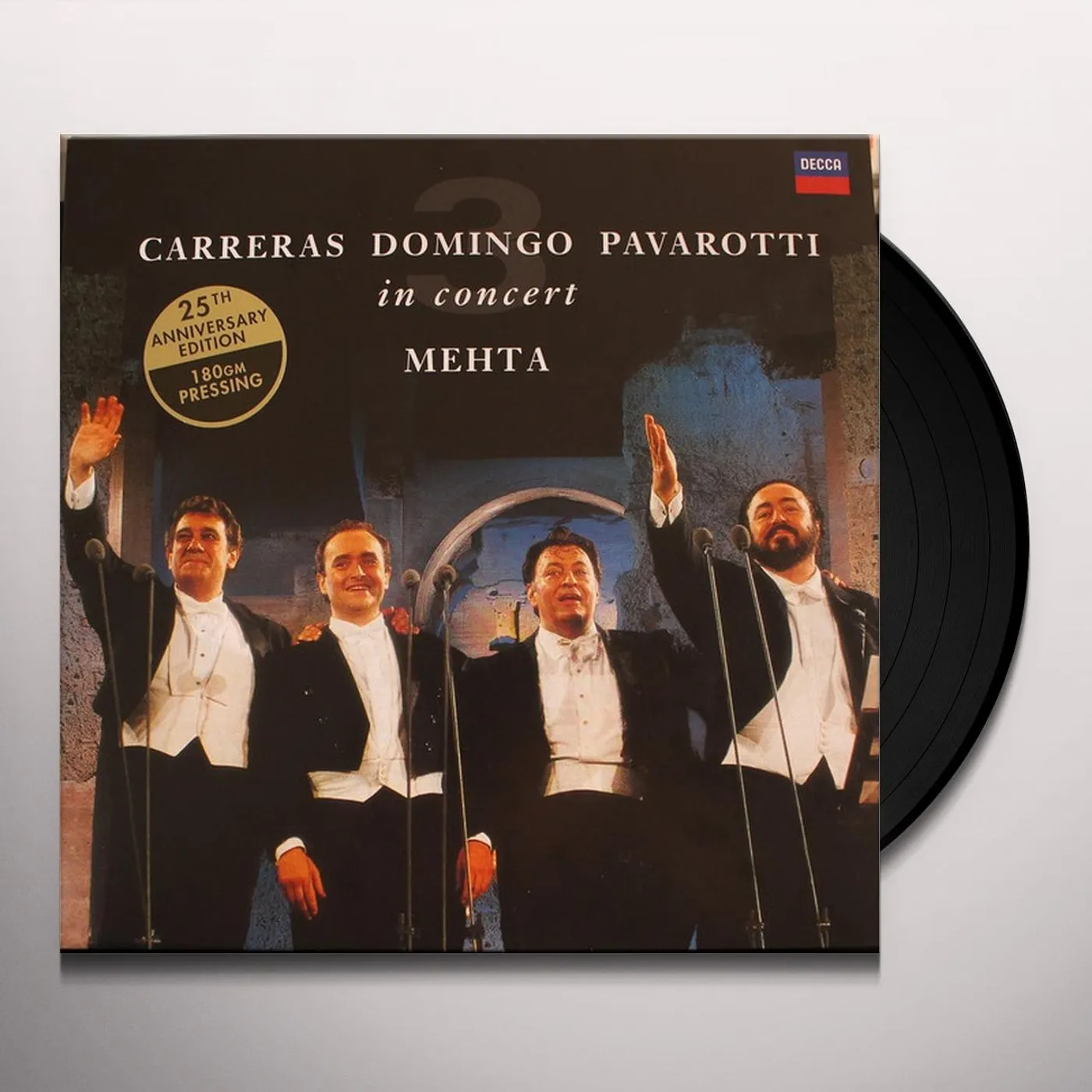 The Three Tenors 25TH ANNIVERSARY Vinyl Record