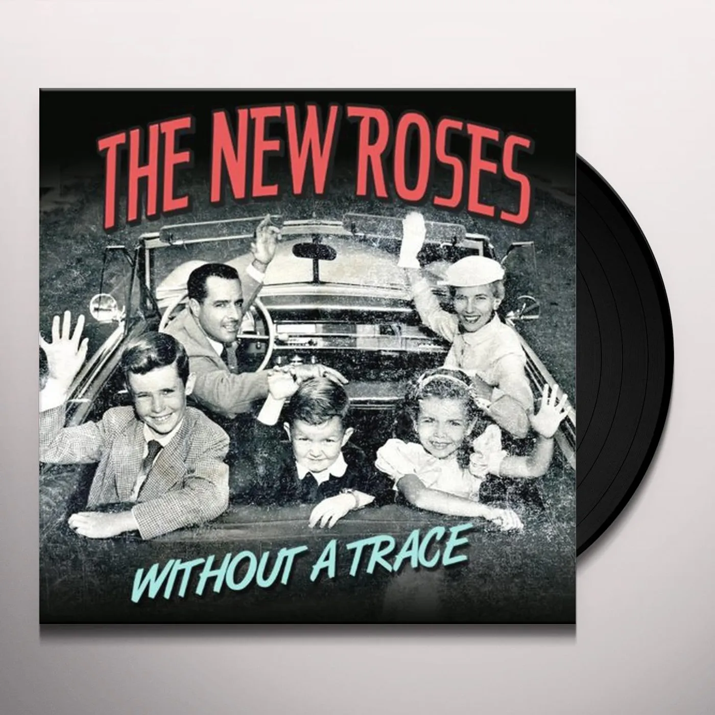 The New Roses WITHOUT A TRACE Vinyl Record - Limited Edition