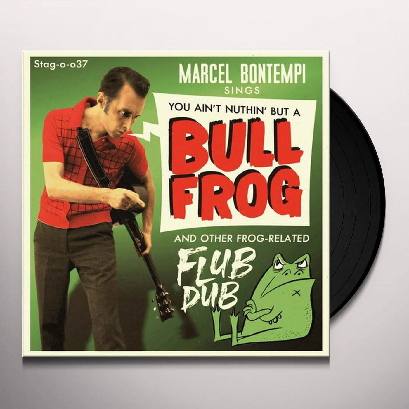 Marcel Bontempi BULL FROG Vinyl Record