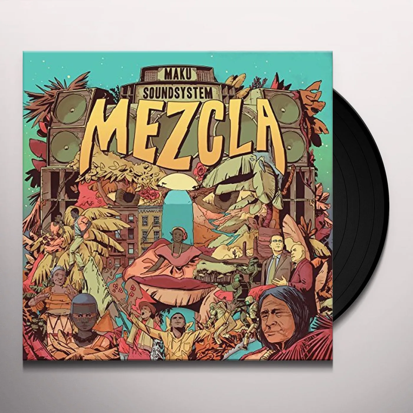 M.A.K.U SoundSystem Mezcla Vinyl Record