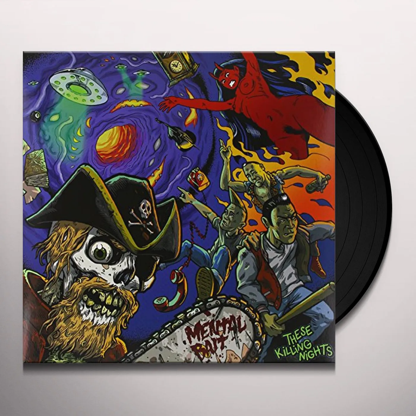 Mental Bait These Killing Nights Vinyl Record