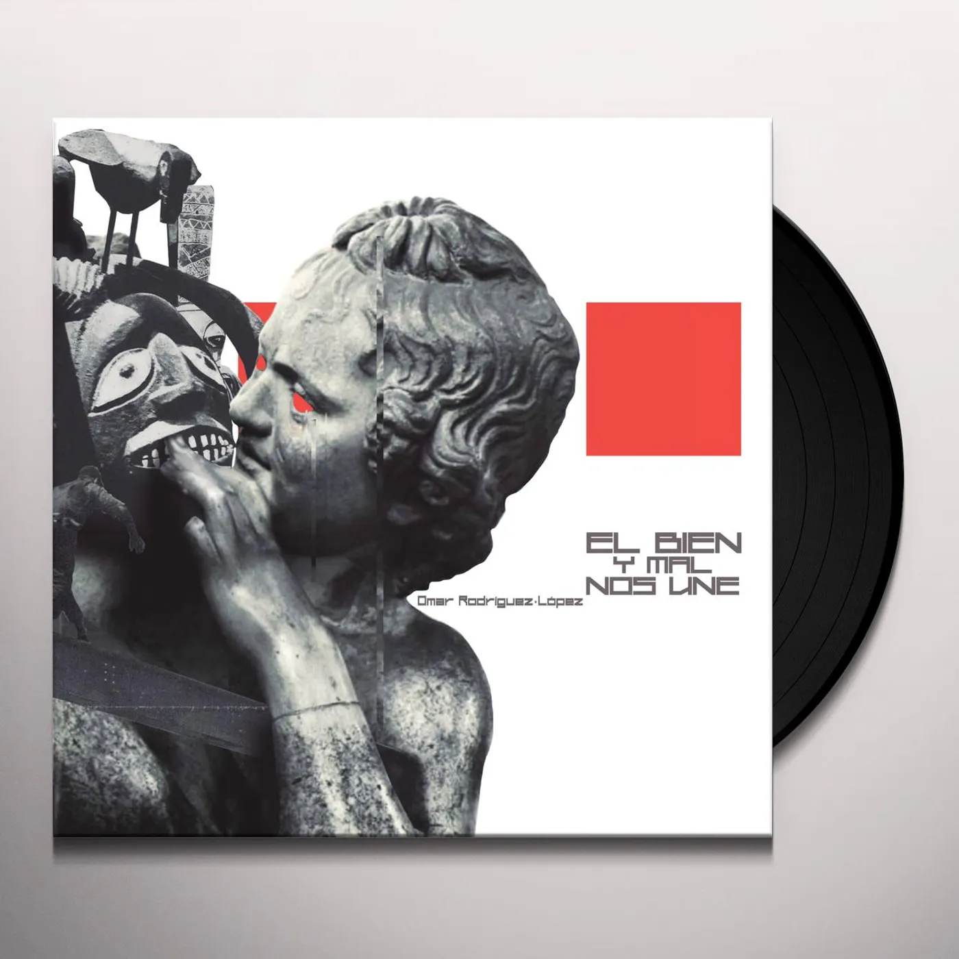 Omar Rodríguez-López EL BIEN & MAL NOS UNE Vinyl Record
