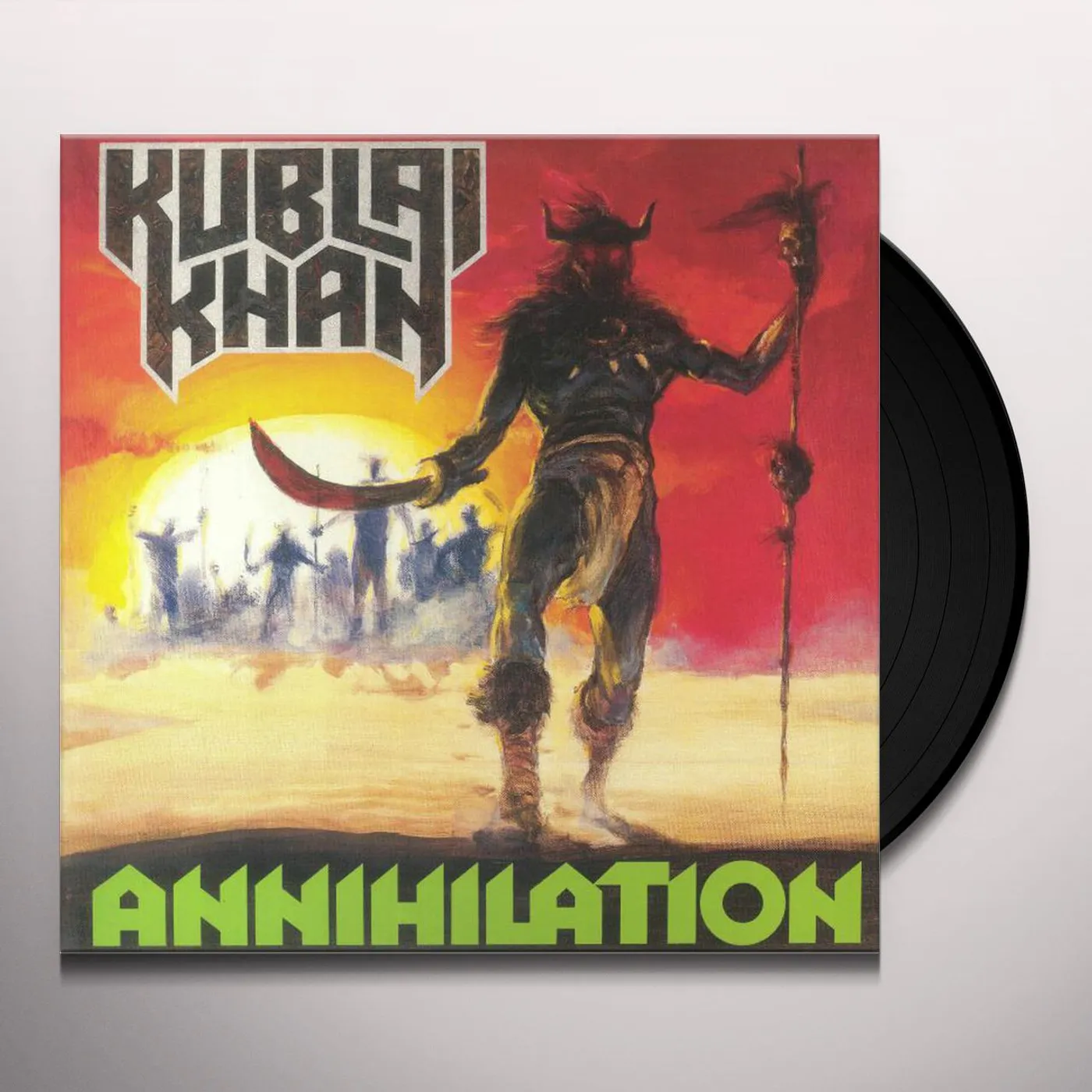 Kublai Khan ANNIHILATION Vinyl Record