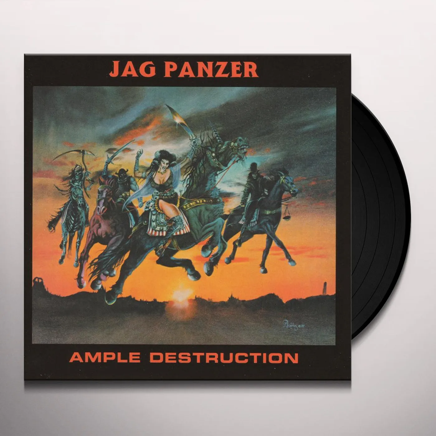 Jag Panzer Ample Destruction Vinyl Record