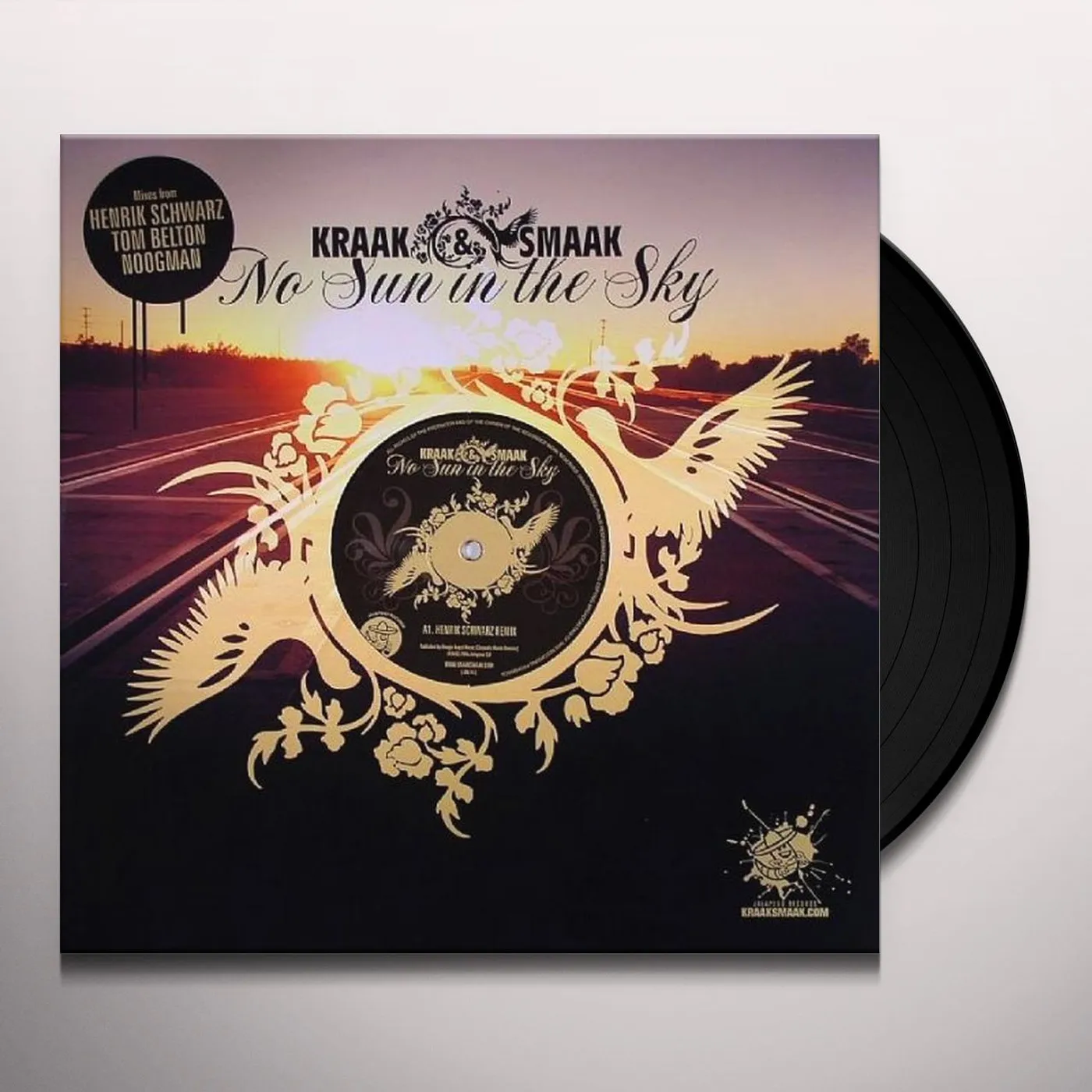 Kraak & Smaak NO SUN IN THE SKY Vinyl Record - UK Release