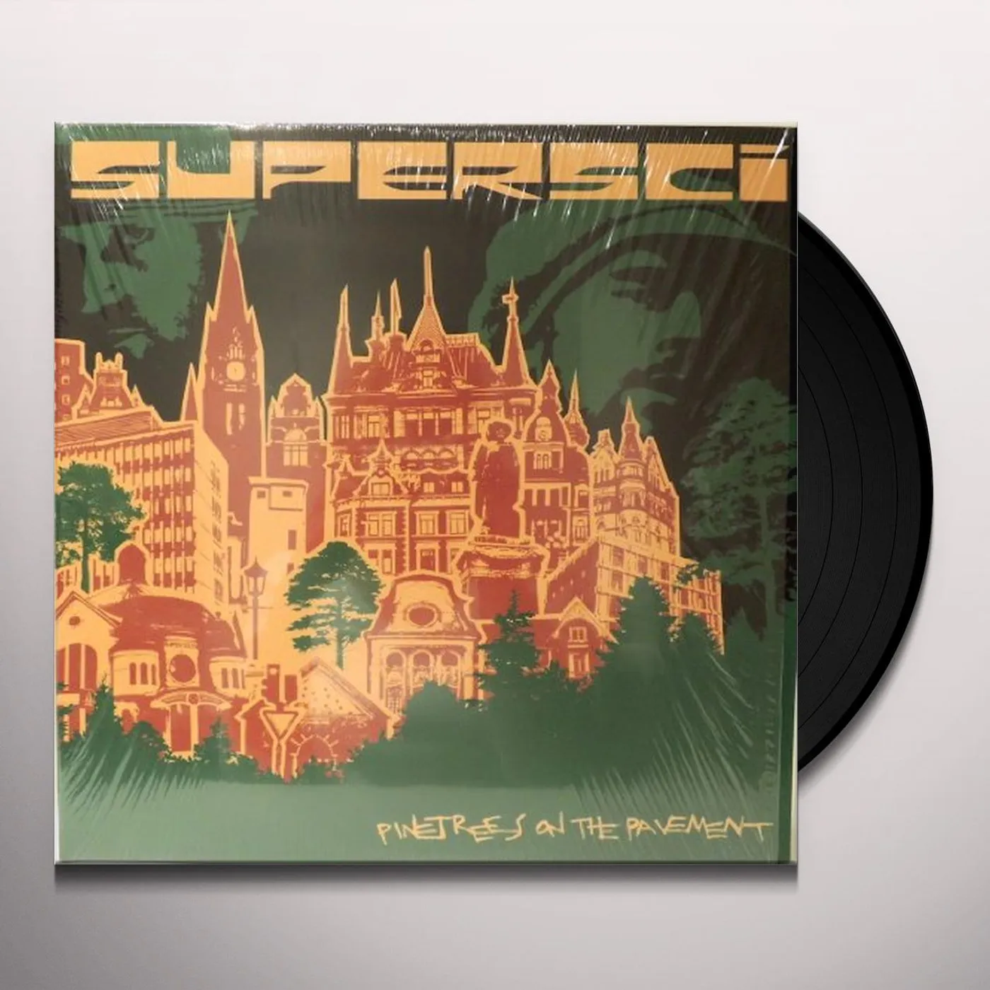 Supersci PINETREES ON THE PAVEMENT Vinyl Record - UK Release