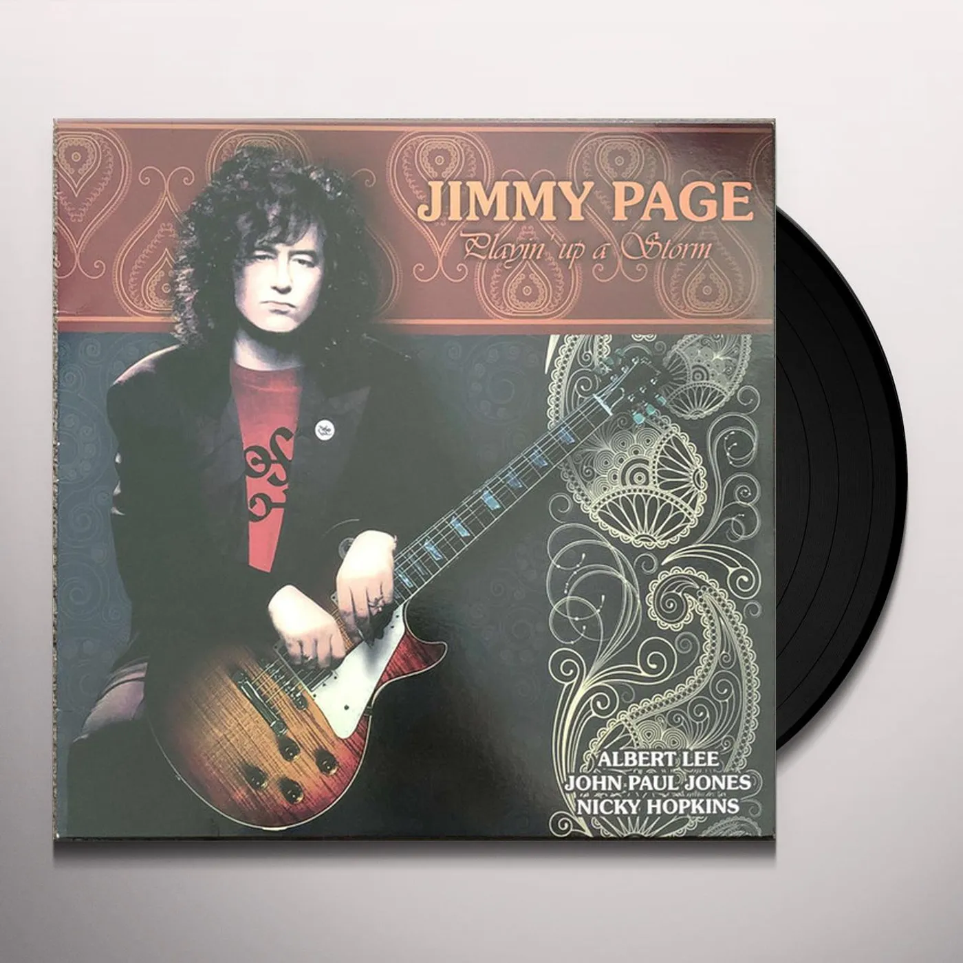 Jimmy Page PLAYIN UP A STORM Vinyl Record