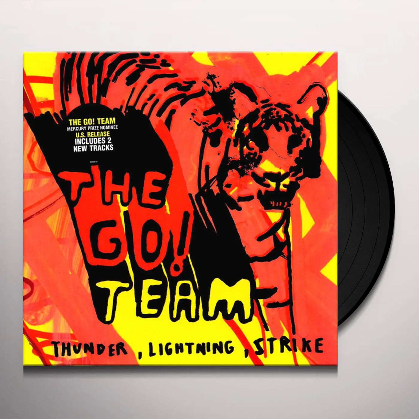 Go Team Go THUNDER LIGHTNING STRIKE Vinyl Record