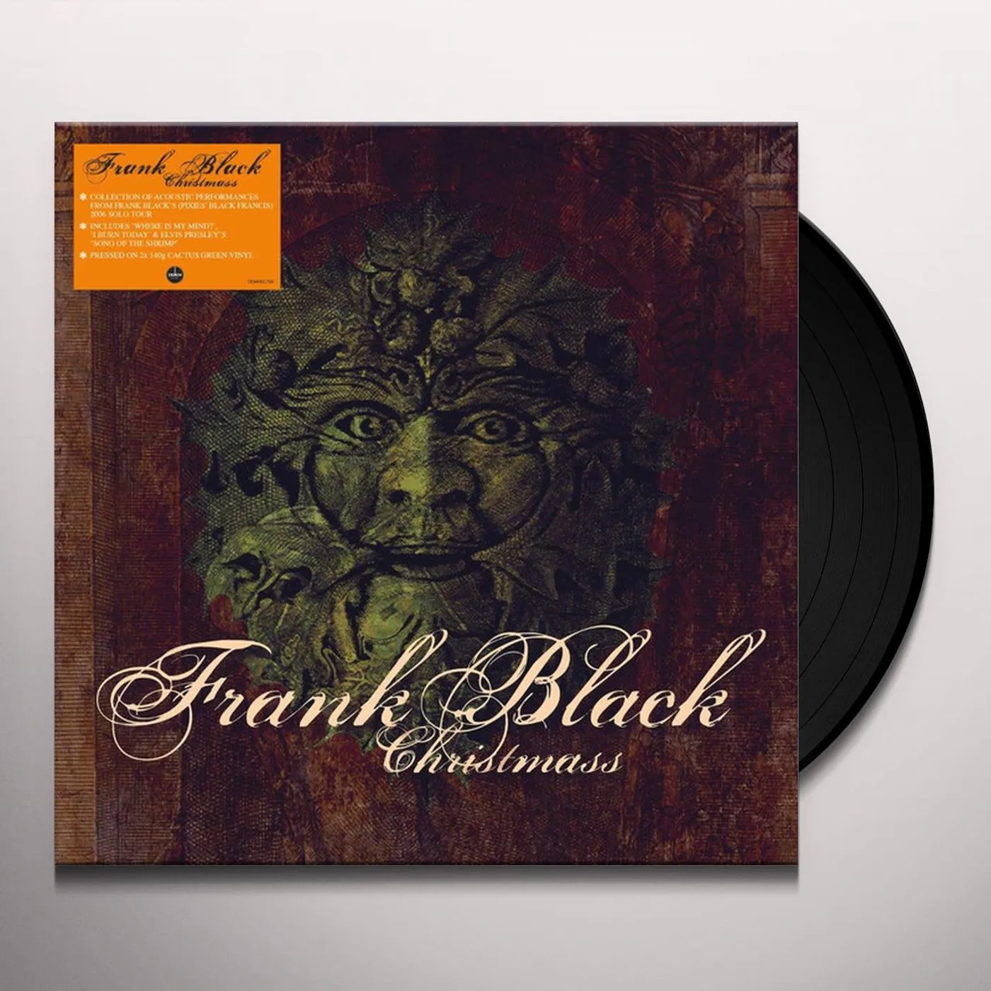 Frank Black CHRISTMASS (140G/CACTUS GREEN VINYL) Vinyl Record