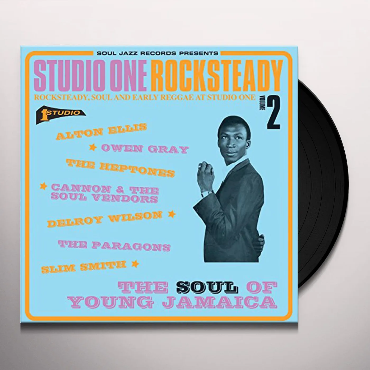 Soul Jazz Records Presents STUDIO ONE ROCKSTEADY 2 Vinyl Record