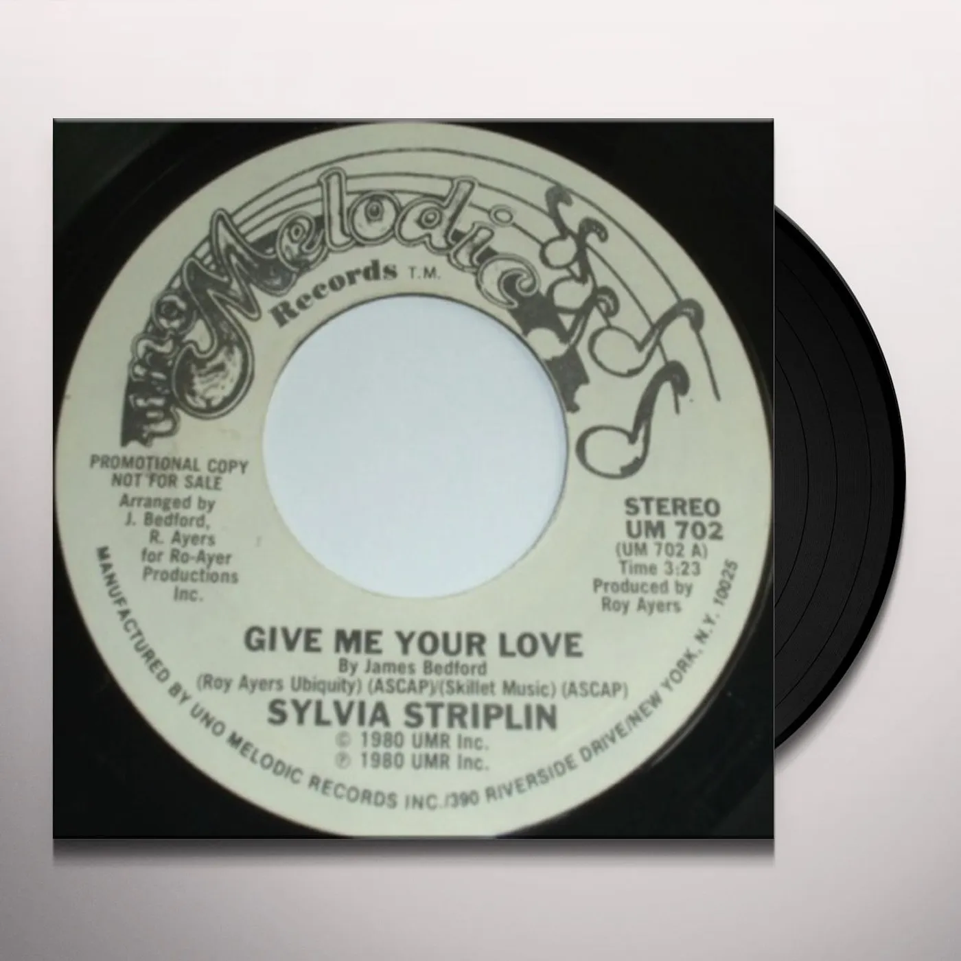 Sylvia Striplin Give Me Your Love Vinyl Record
