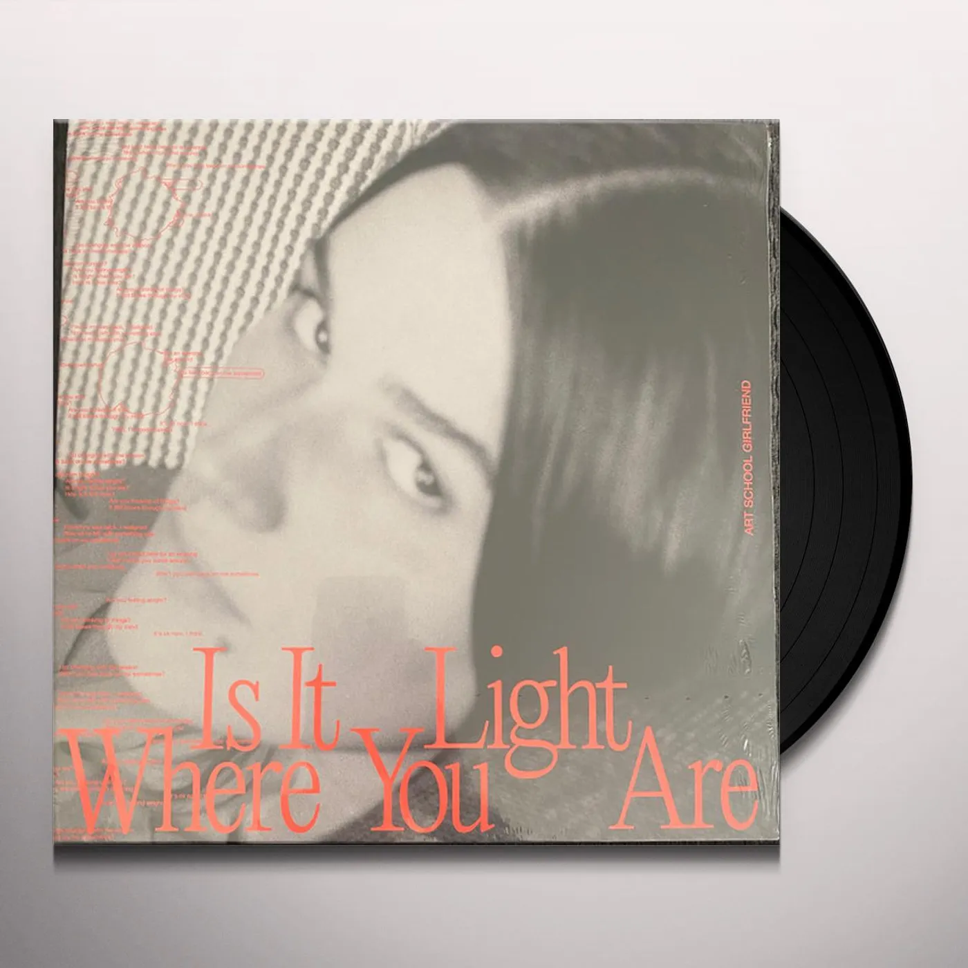 Art School Girlfriend Is It Light Where You Are Vinyl Record