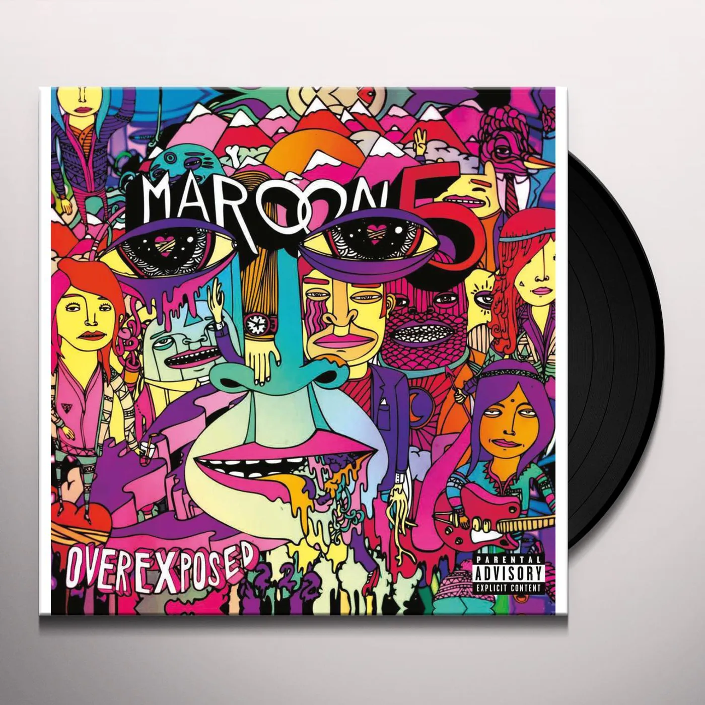 Maroon 5 Overexposed (180 Gram/Explicit Content) Vinyl Record